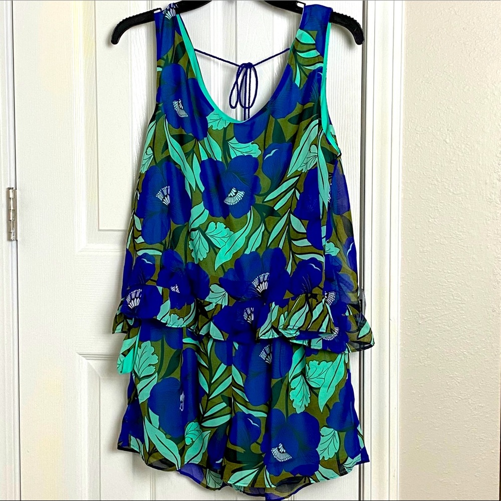 Judith March Floral Romper